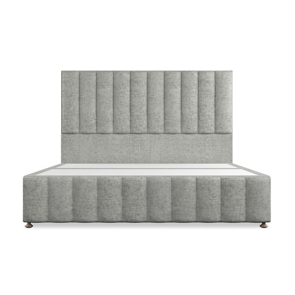 Amersham Super King-Size 4 Drawer Divan Bed in Brooklyn Fabric - Fallow Grey 3