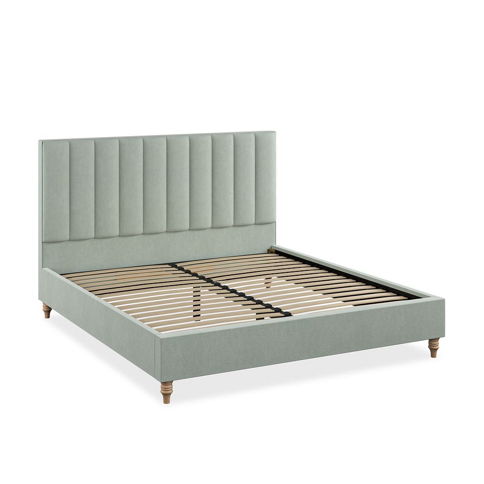 Amersham Super King-Size Bed in Venice Fabric - Duck Egg 2