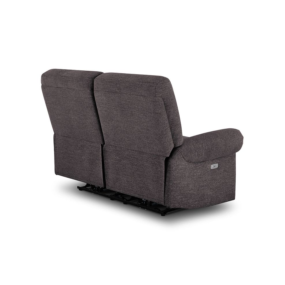 Eastbourne Recliner 2 Seater with USB in Andaz Charcoal Fabric 6