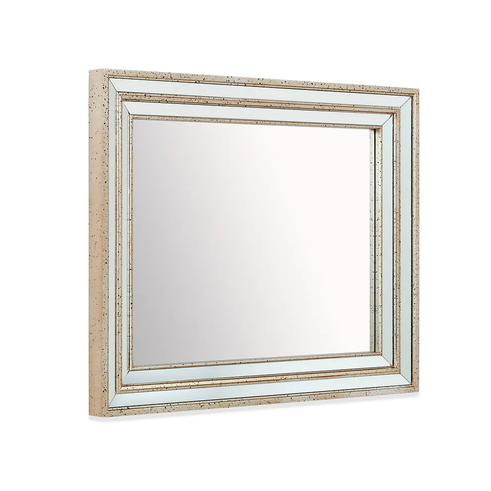 Grace Wall Mirror - Antiqued Silver 3