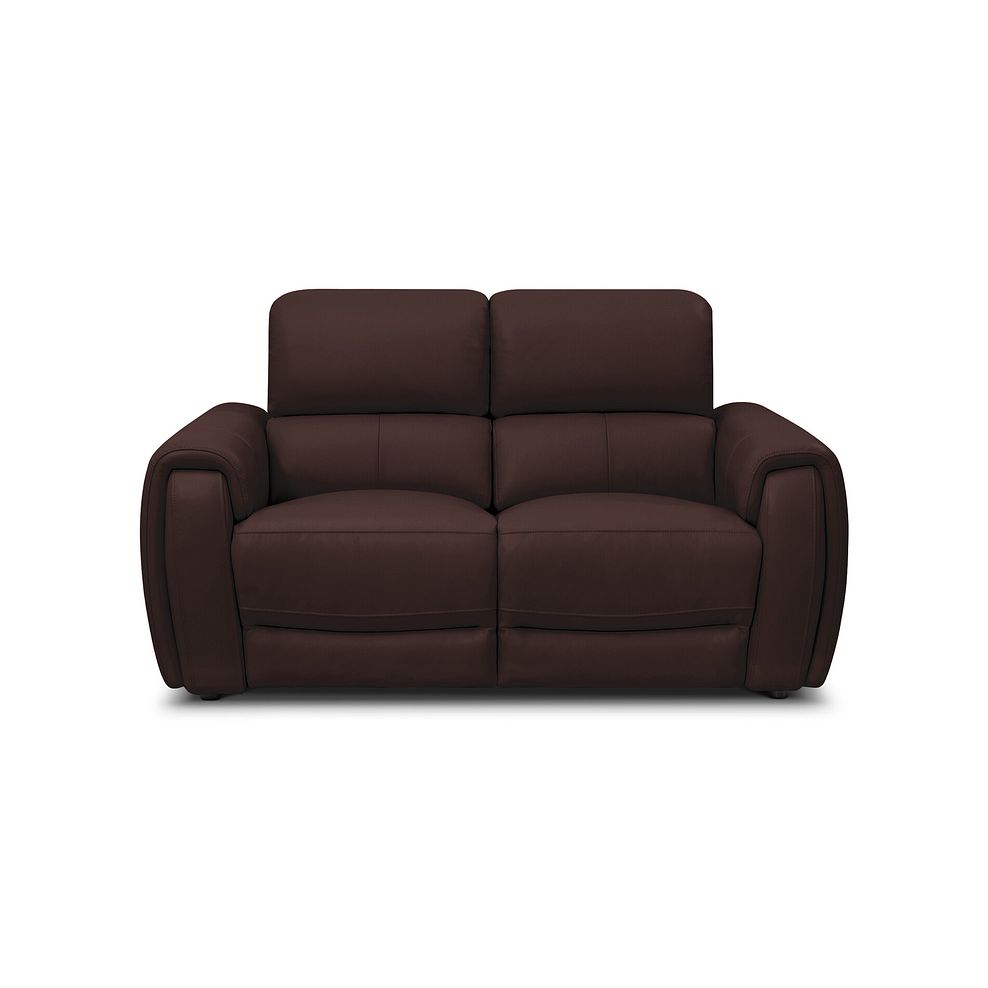 Arabella 2 Seater Power Recliner Sofa in Chestnut Leather 6