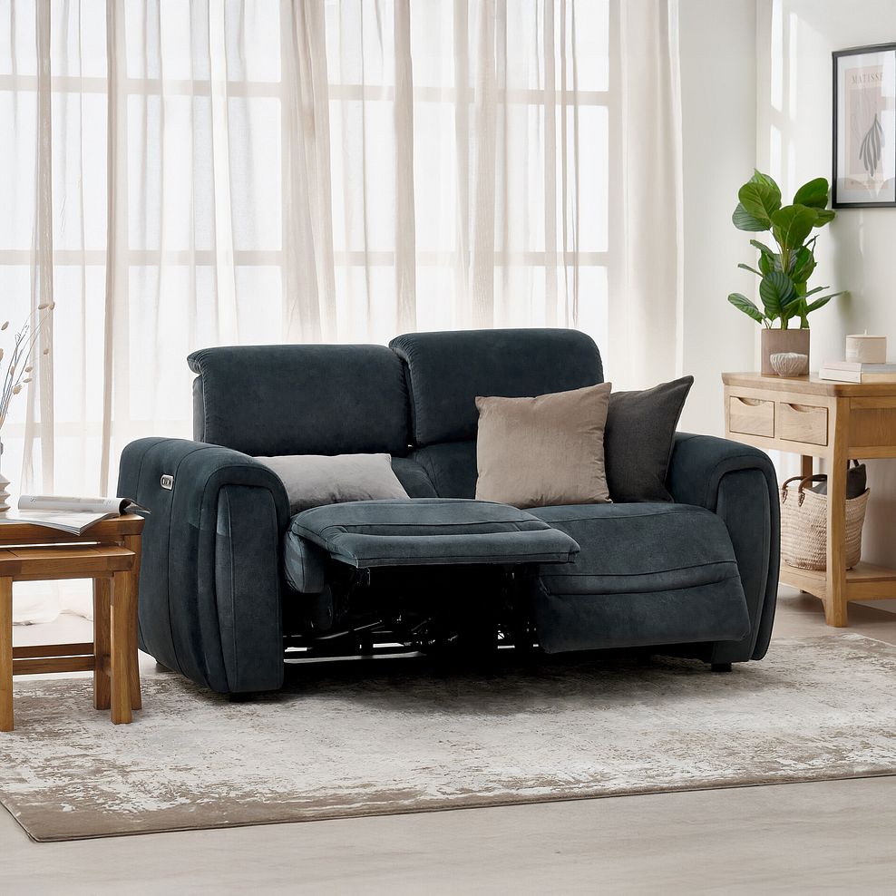Arabella 2 Seater Power Recliner Sofa in Dexter Shadow Fabric 4