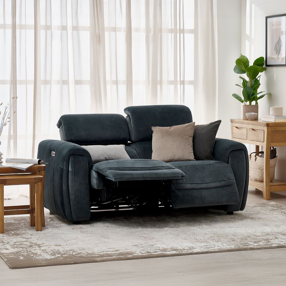 Arabella 2 Seater Power Recliner Sofa in Dexter Shadow Fabric 5
