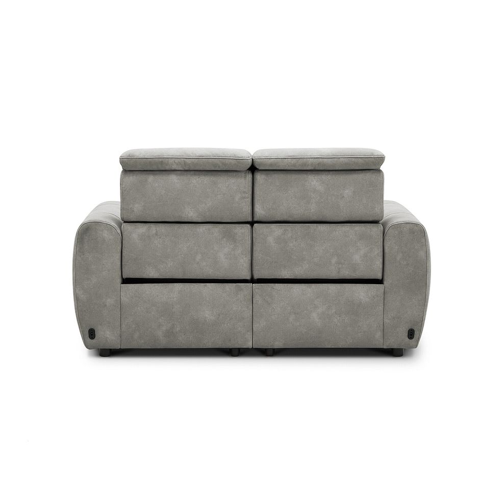 Arabella 2 Seater Power Recliner Sofa in Dexter Stone Fabric 6