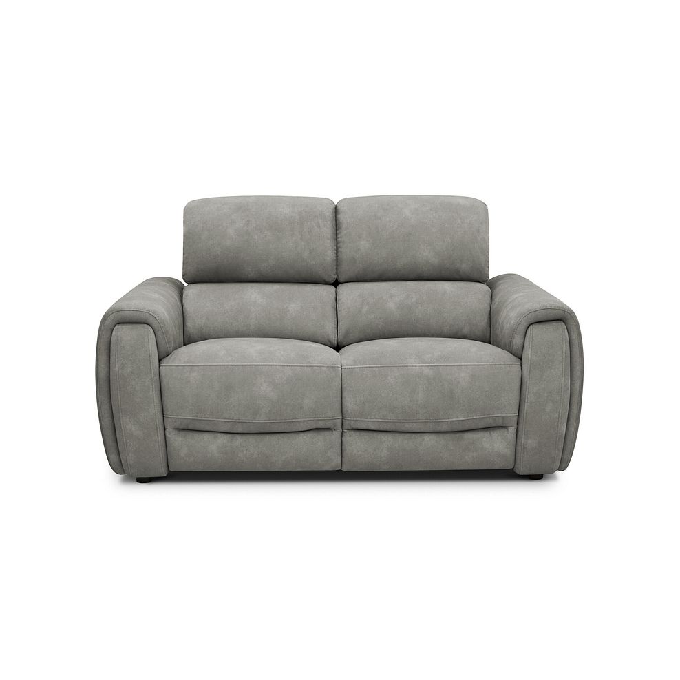 Arabella 2 Seater Power Recliner Sofa in Dexter Stone Fabric 5