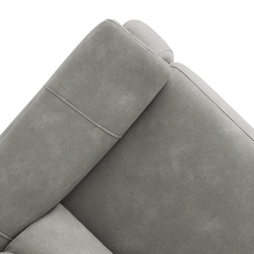 Arabella 2 Seater Power Recliner Sofa in Dexter Stone Fabric 9