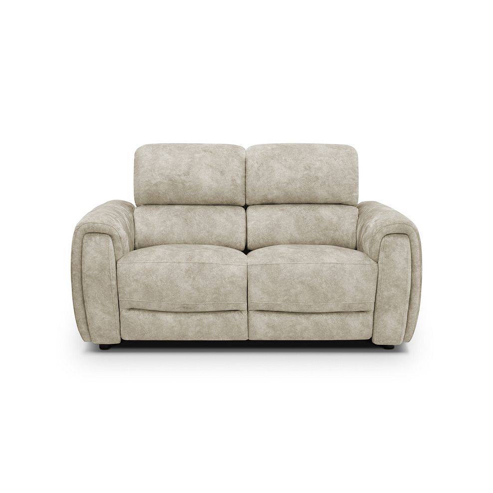 Arabella 2 Seater Power Recliner Sofa in Marble Cream Fabric 5