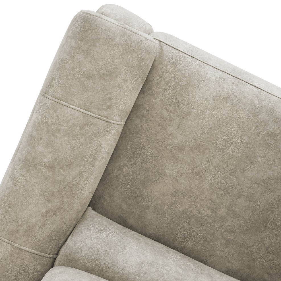 Arabella 2 Seater Power Recliner Sofa in Marble Cream Fabric 12