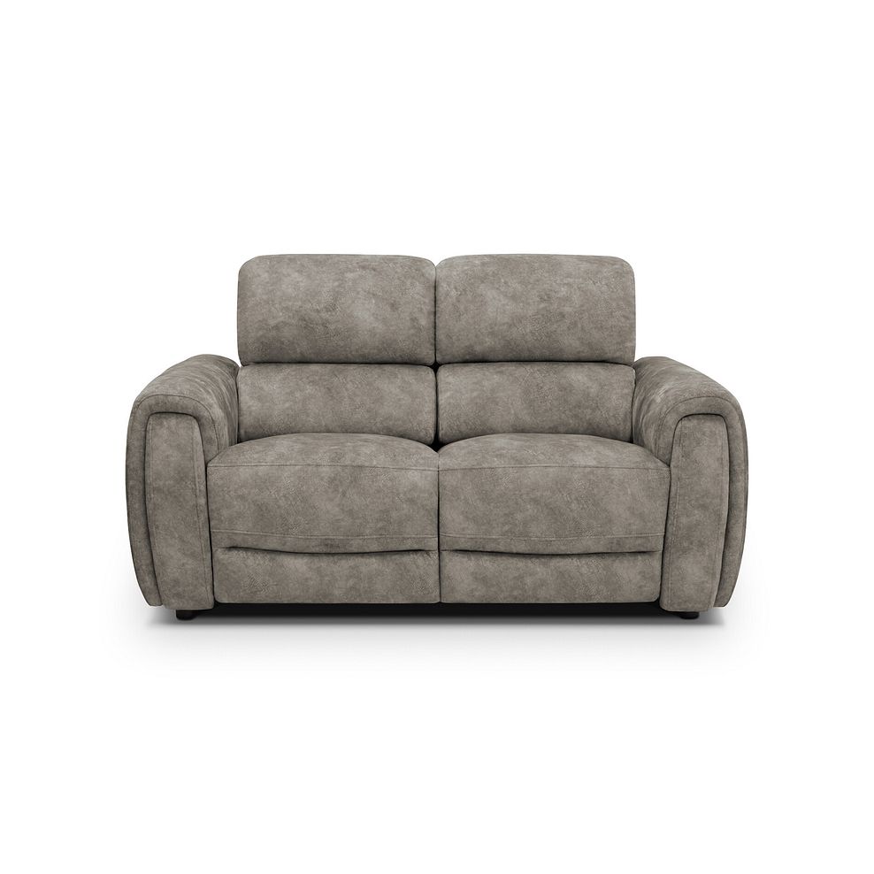 Arabella 2 Seater Power Recliner Sofa in Marble Mink Fabric 5