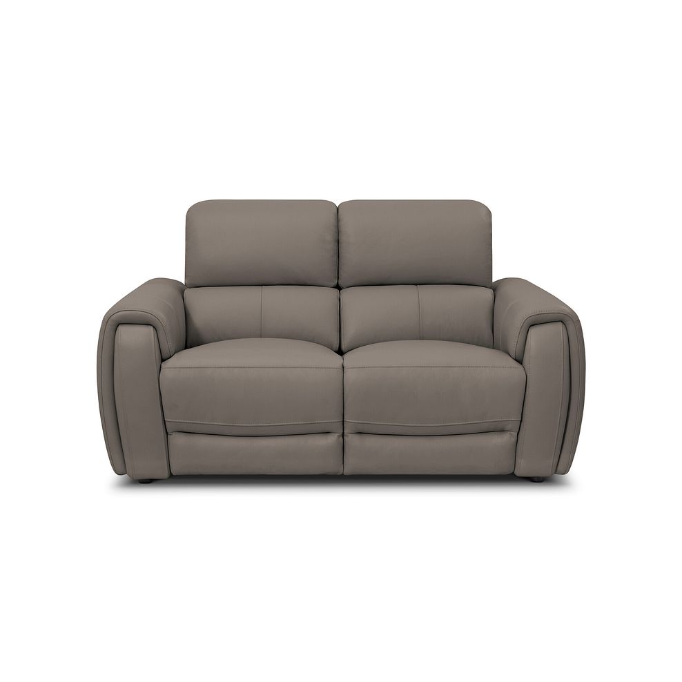 Arabella 2 Seater Power Recliner Sofa with Adjustable Power Headrest in Oyster Leather 6