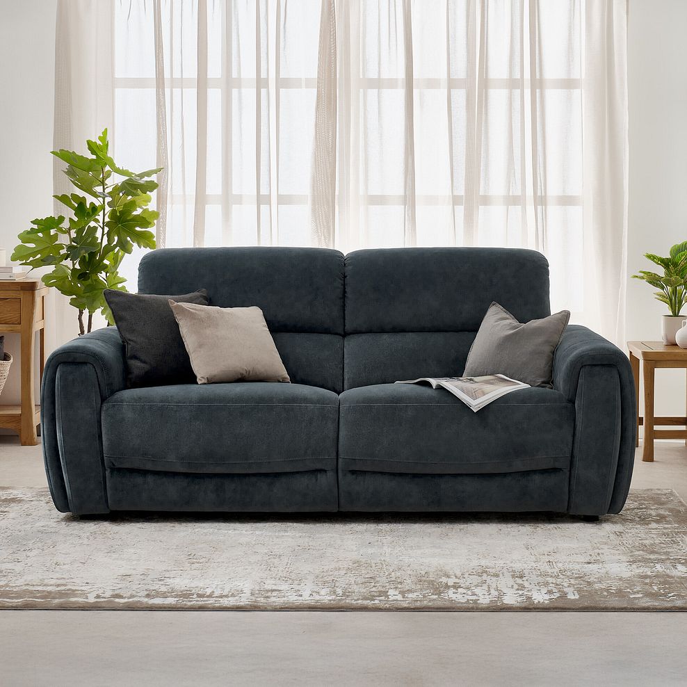 Arabella 3 Seater Power Recliner Sofa in Dexter Shadow Fabric 1