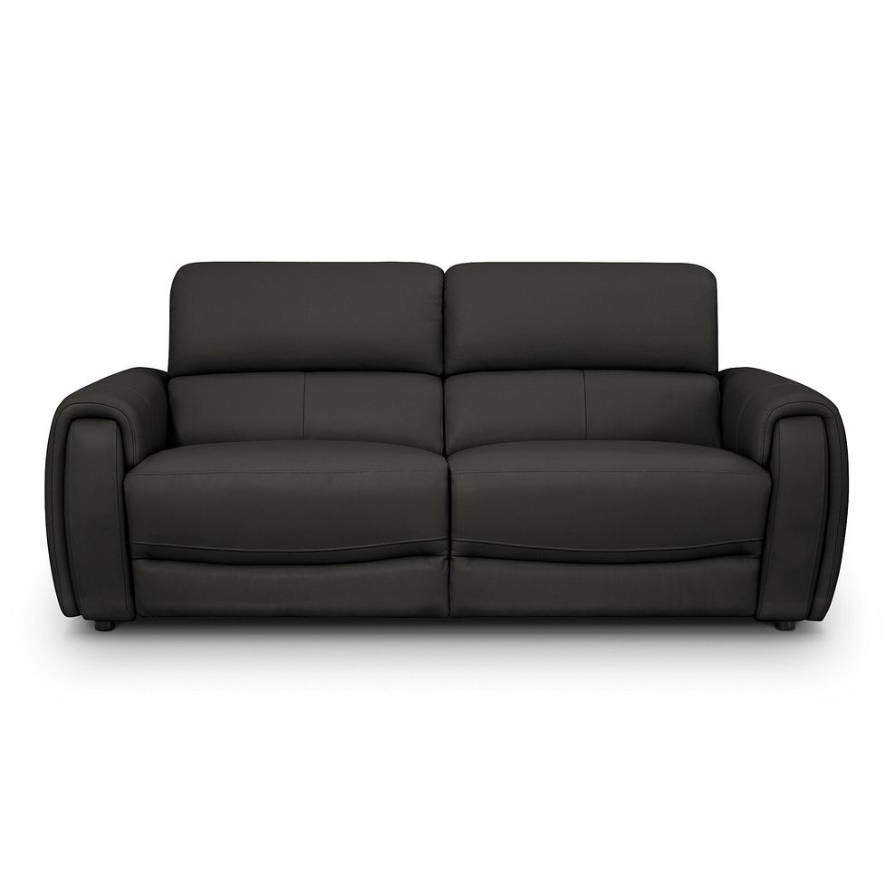 Arabella 3 Seater Power Recliner Sofa in Storm Leather 4