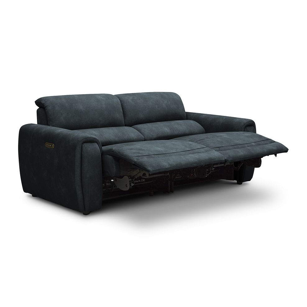 Arabella 3 Seater Power Recliner Sofa with Adjustable Power Headrest in Dexter Shadow Fabric 8