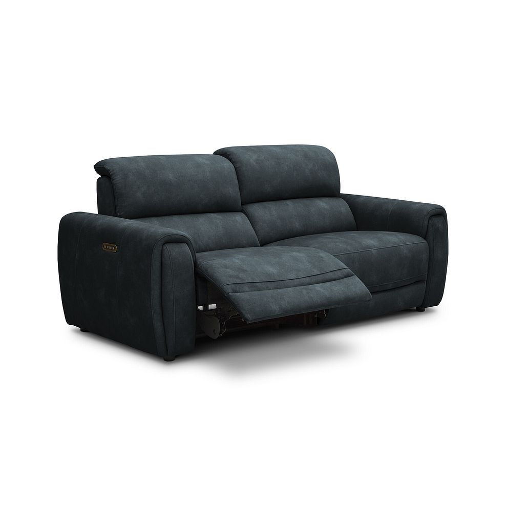 Arabella 3 Seater Power Recliner Sofa with Adjustable Power Headrest in Dexter Shadow Fabric 5