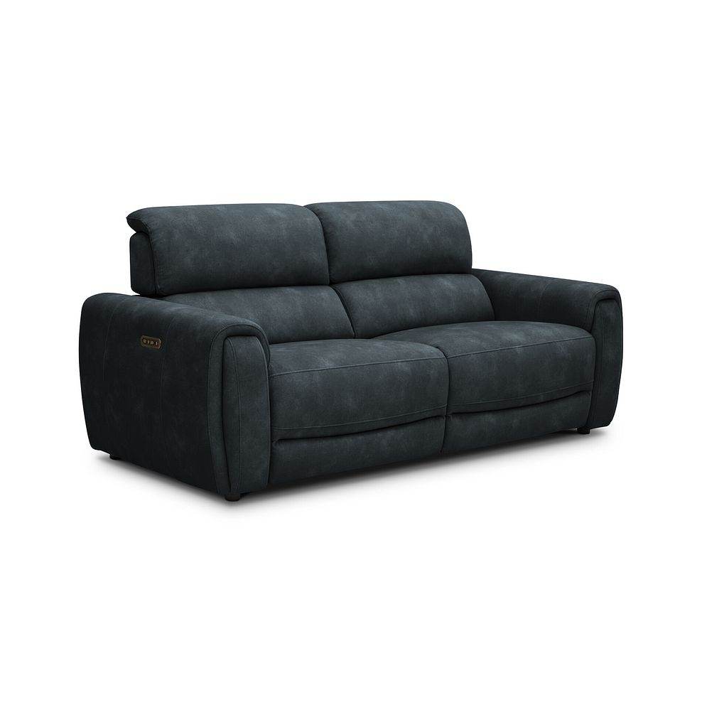 Arabella 3 Seater Power Recliner Sofa with Adjustable Power Headrest in Dexter Shadow Fabric 4