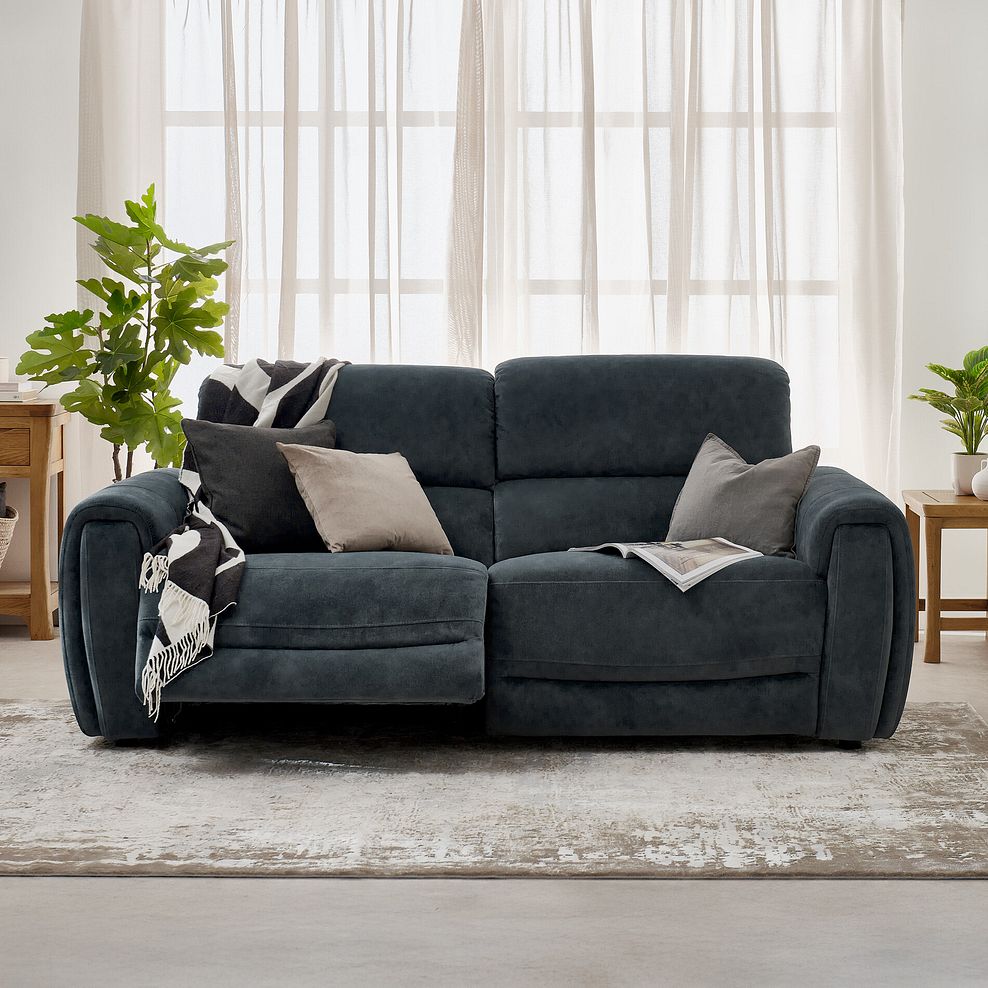 Arabella 3 Seater Power Recliner Sofa with Adjustable Power Headrest in Dexter Shadow Fabric 5