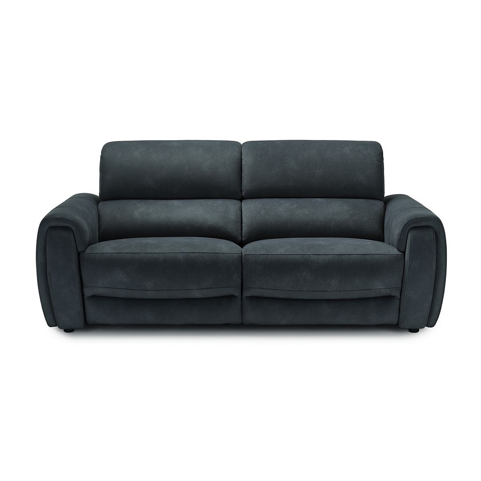 Arabella 3 Seater Power Recliner Sofa with Power Headrest and Speakers in Dexter Shadow Fabric 15