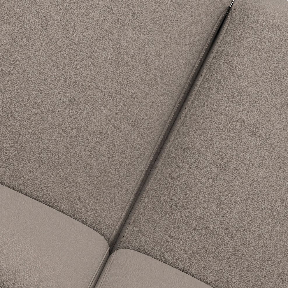 Arabella 3 Seater Power Recliner Sofa with Power Headrest and Speakers in Oyster Leather 16