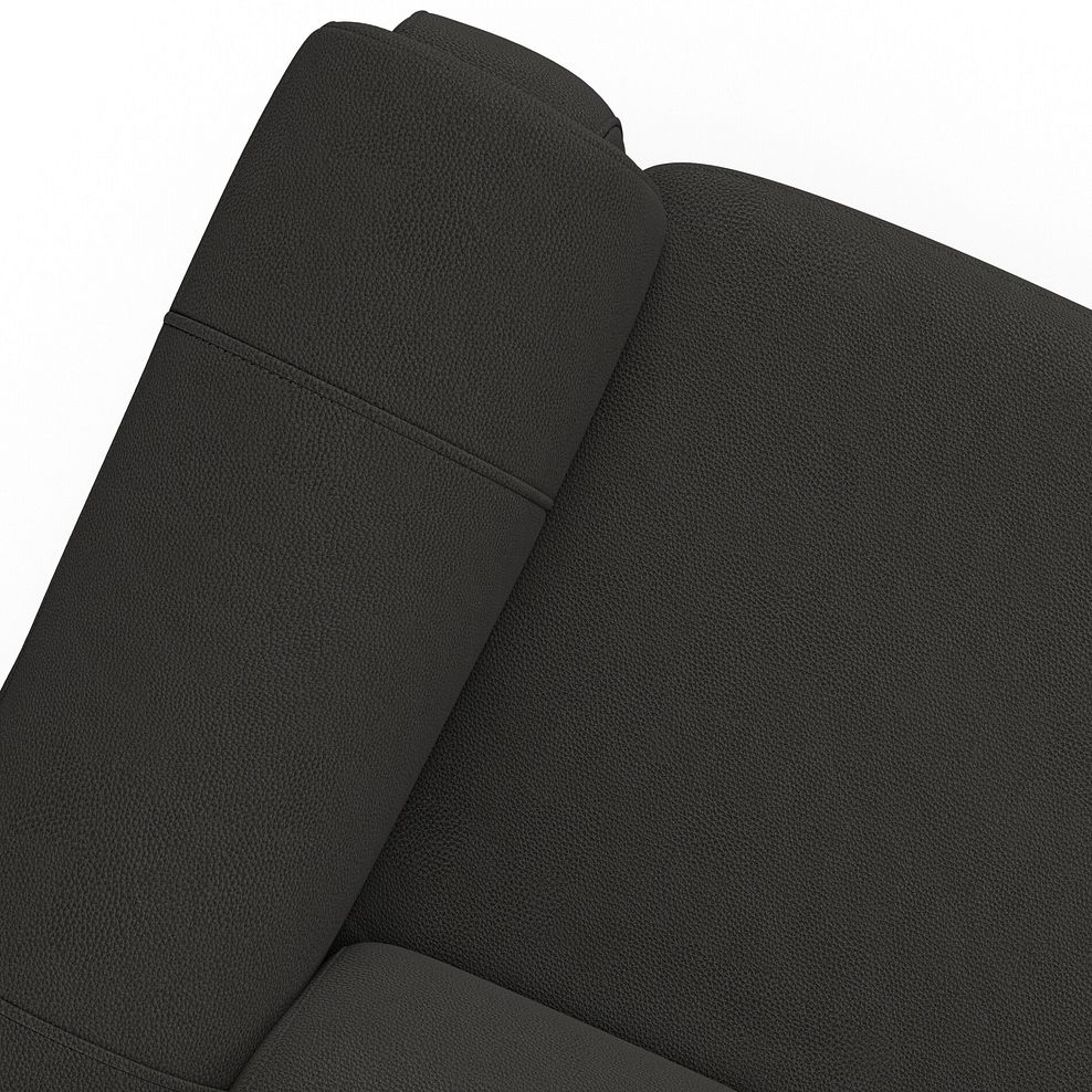 Arabella 3 Seater Power Recliner Sofa with Power Headrest and Speakers in Storm Leather 12