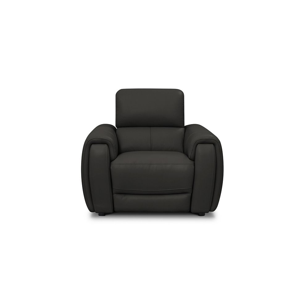 Arabella Power Recliner Armchair in Storm Leather 4