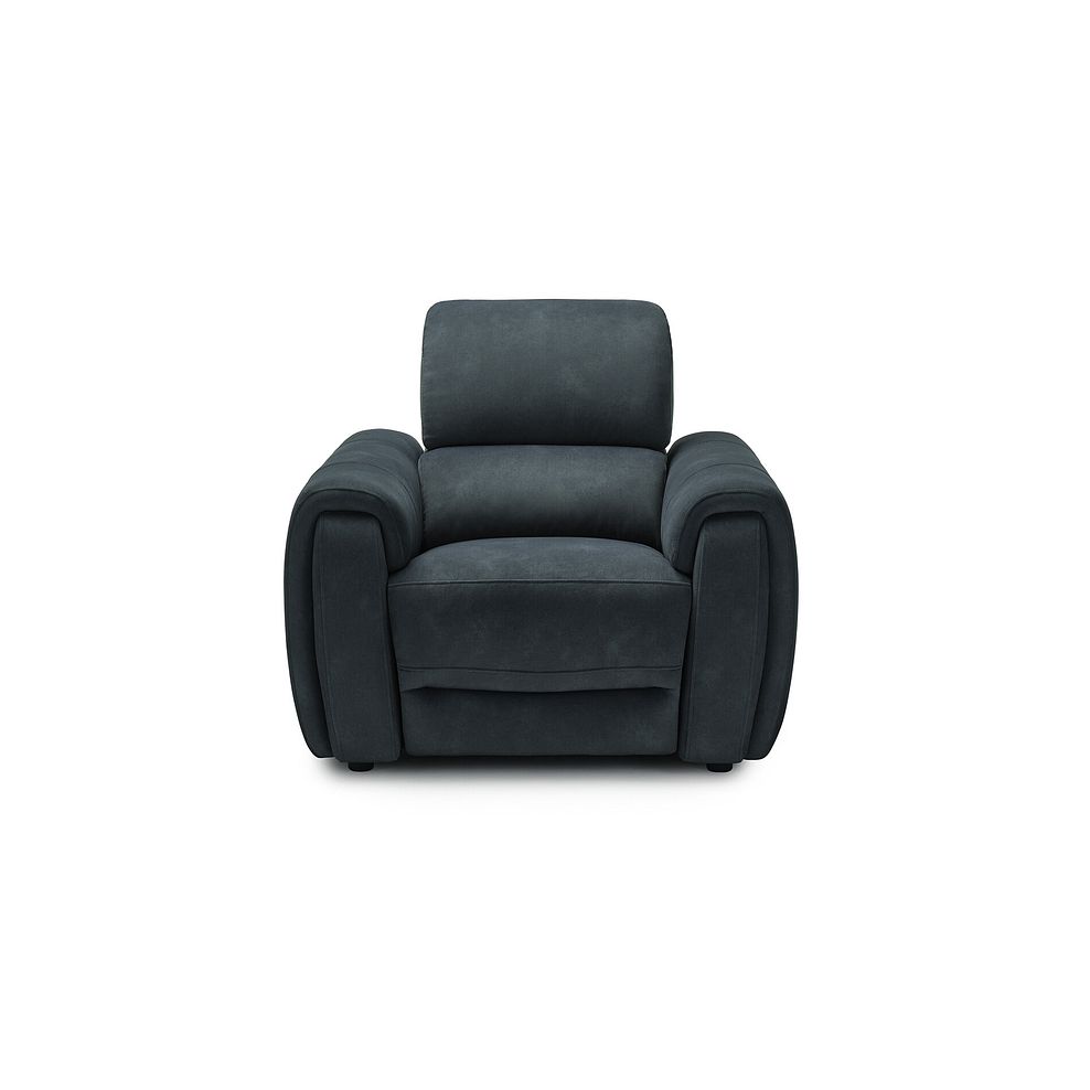 Arabella Power Recliner Armchair with Power Headrest and Speakers in Dexter Shadow Fabric 13