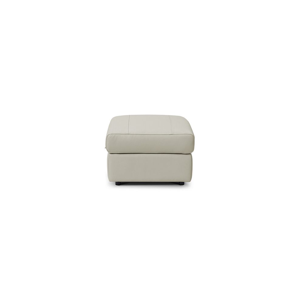 Arabella Storage Footstool in Bone China Leather 4