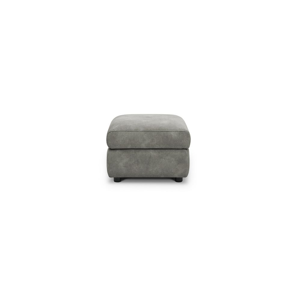 Arabella Storage Footstool in Dexter Stone Fabric 4