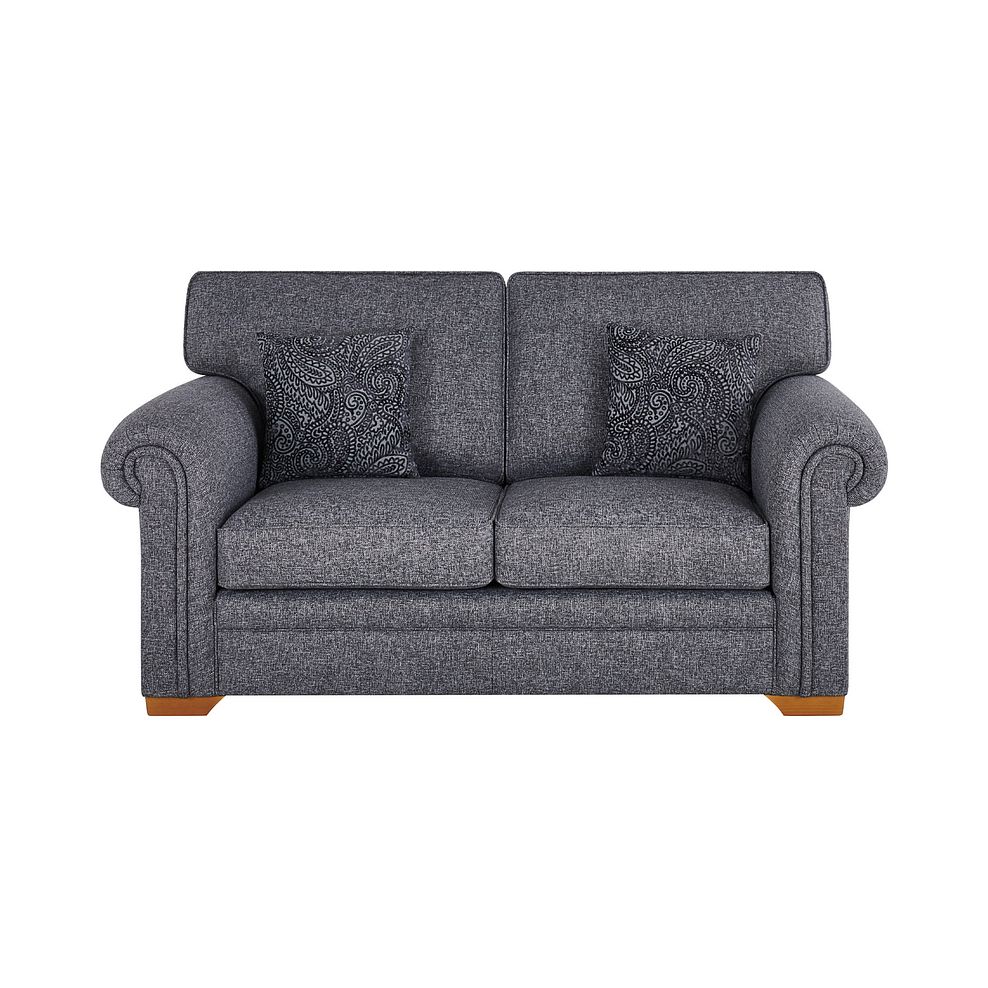 Arizona 2 Seater Sofa in Charcoal fabric 3