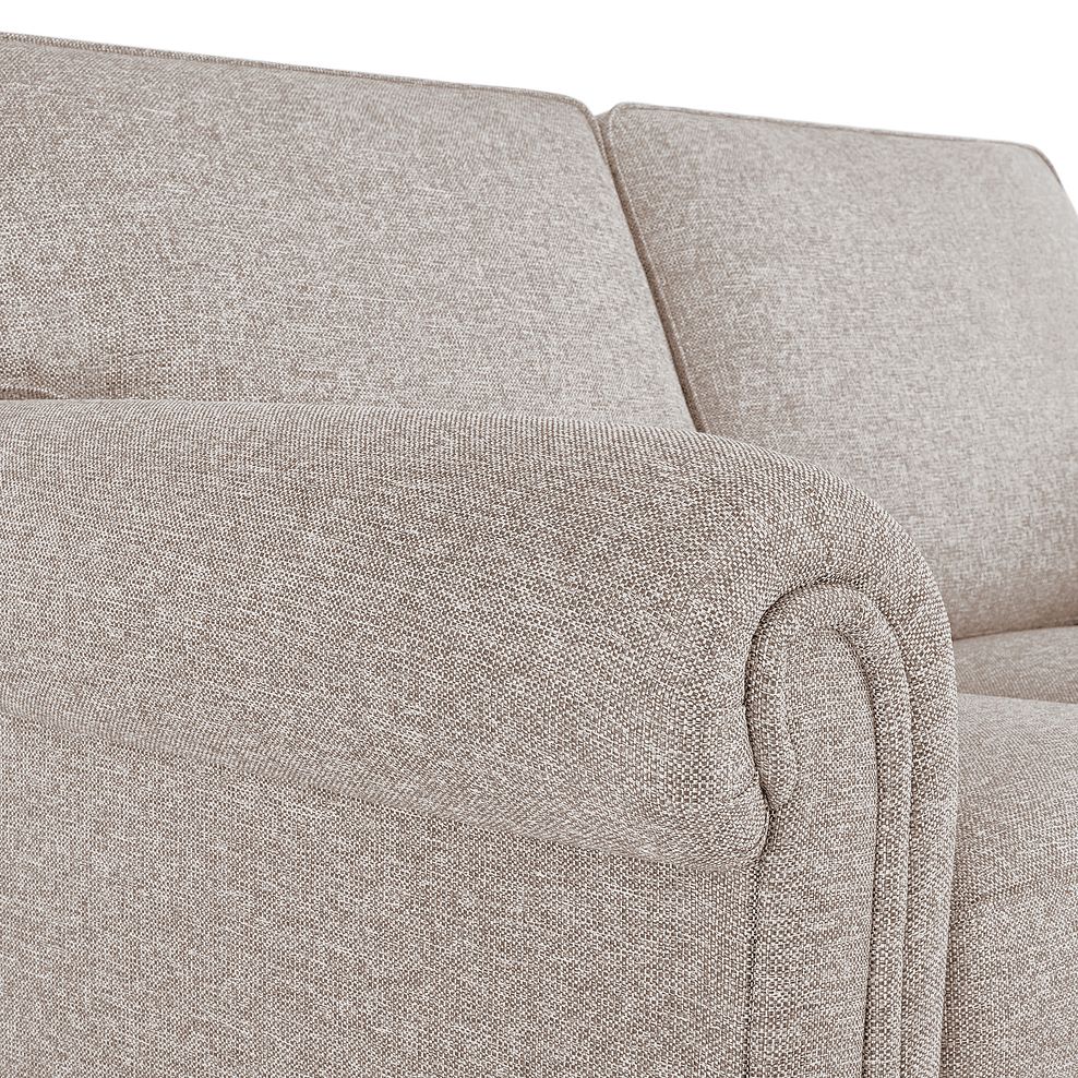 Arizona 2 Seater Sofa in Oatmeal fabric 6