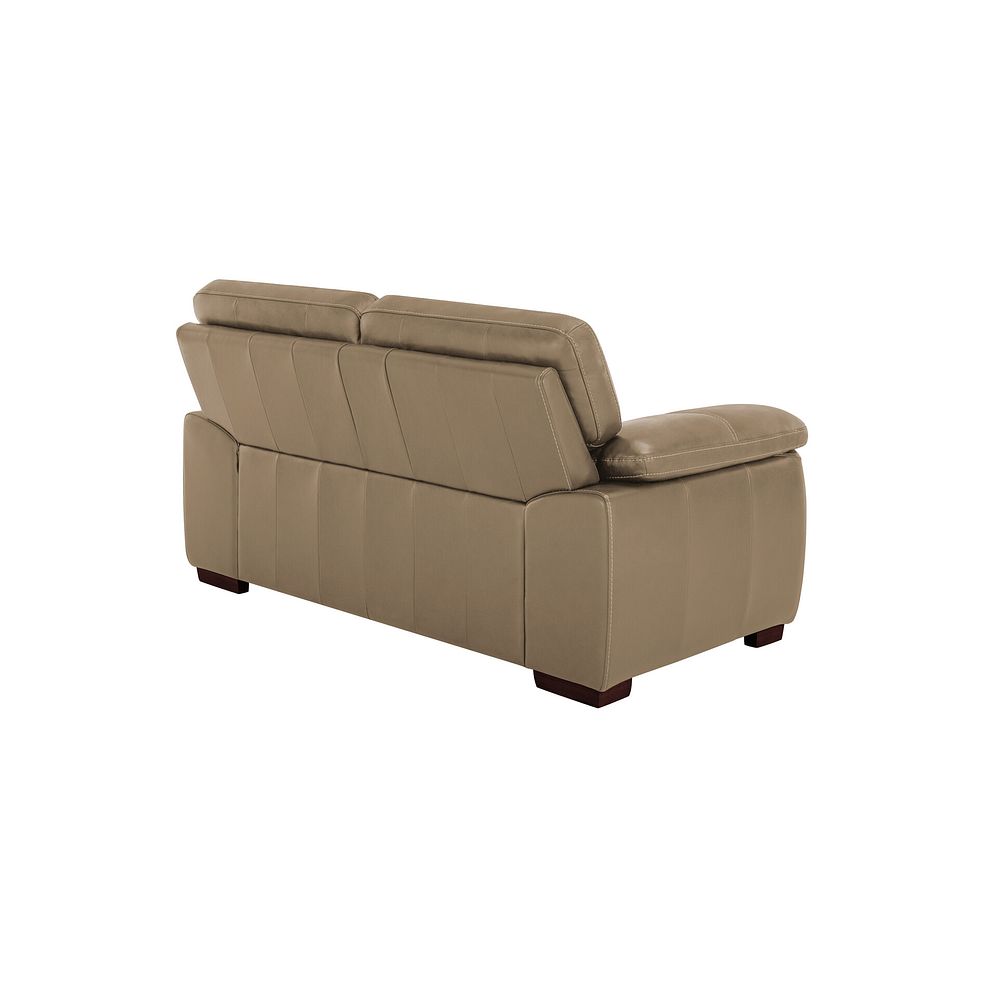 Arlington 2 Seater Sofa in Beige Leather 3