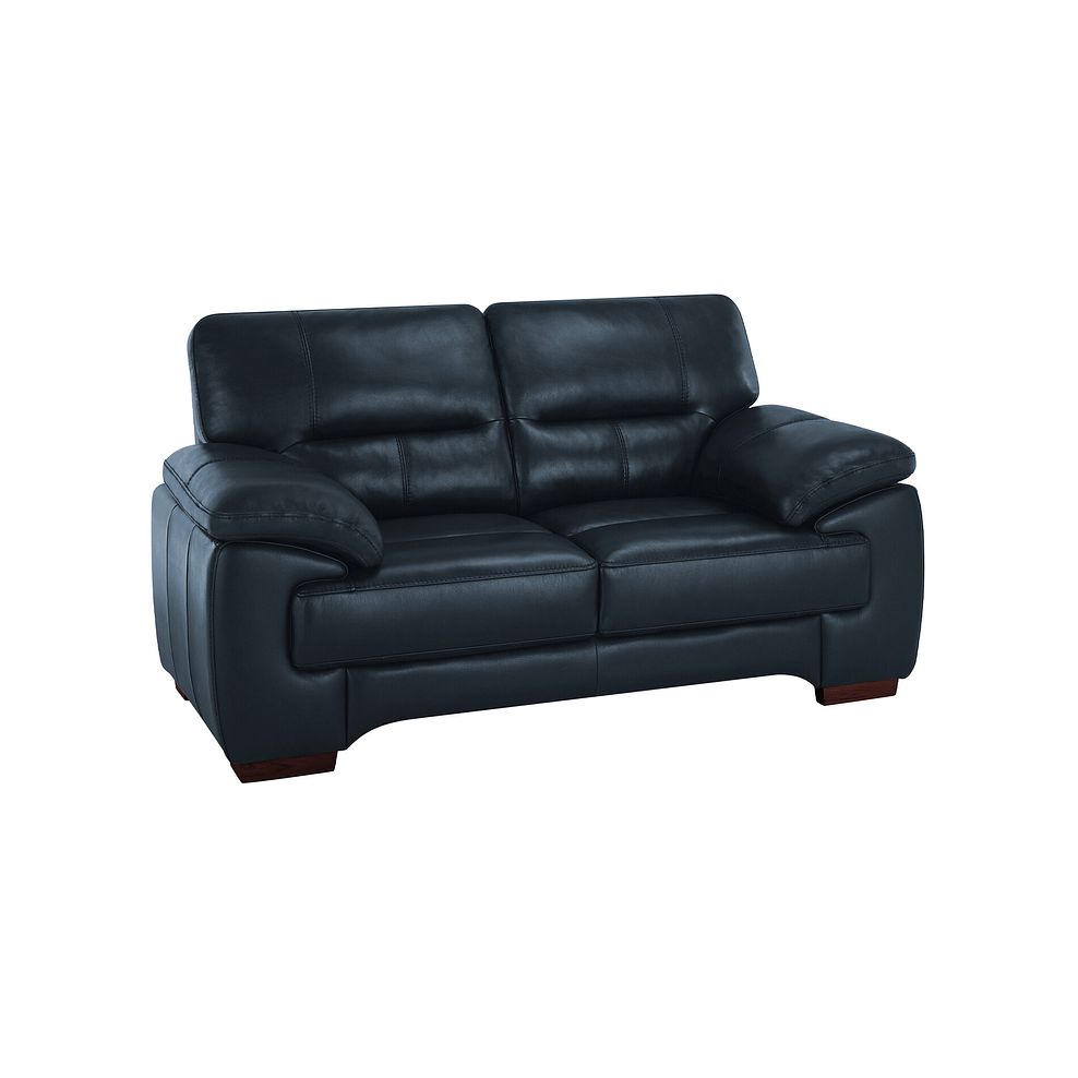 Arlington 2 Seater Sofa in Blue Leather 1