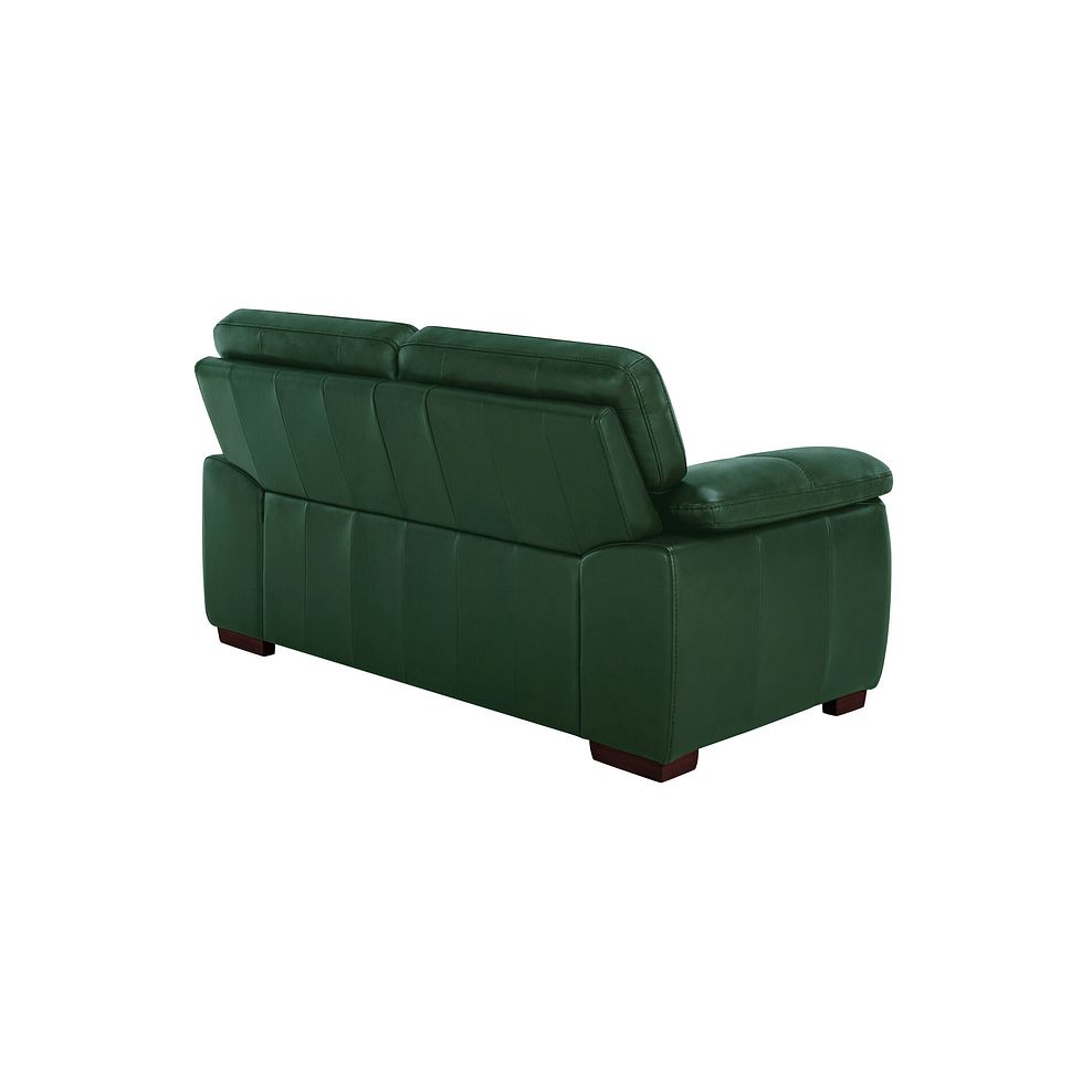 Arlington 2 Seater Sofa in Green Leather 3