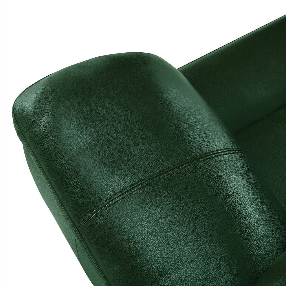 Arlington 2 Seater Sofa in Green Leather 7