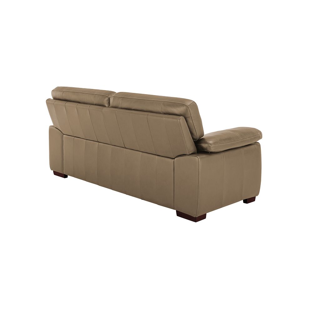 Arlington 3 Seater Sofa in Beige Leather 3