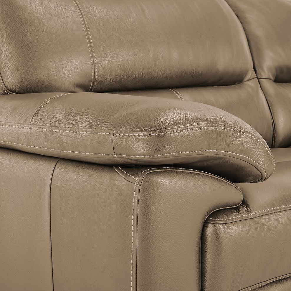 Arlington 3 Seater Sofa in Beige Leather 8