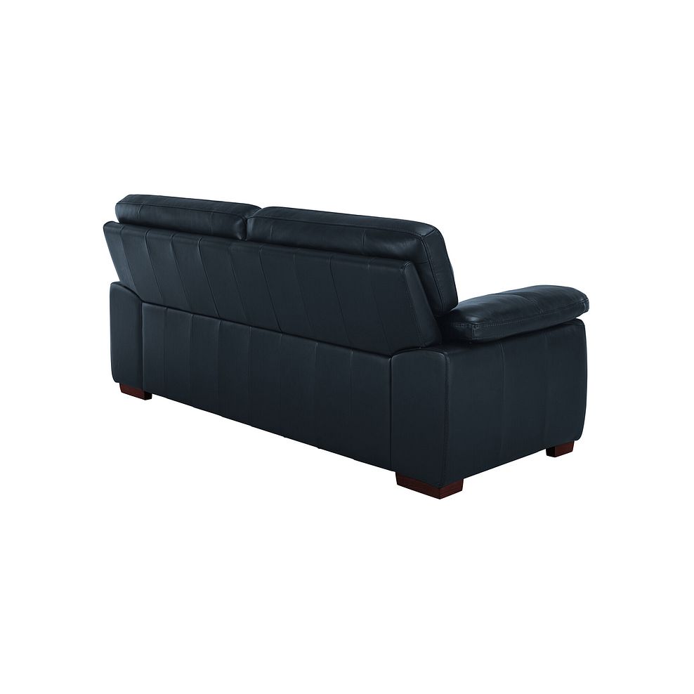 Arlington 3 Seater Sofa in Blue Leather 3