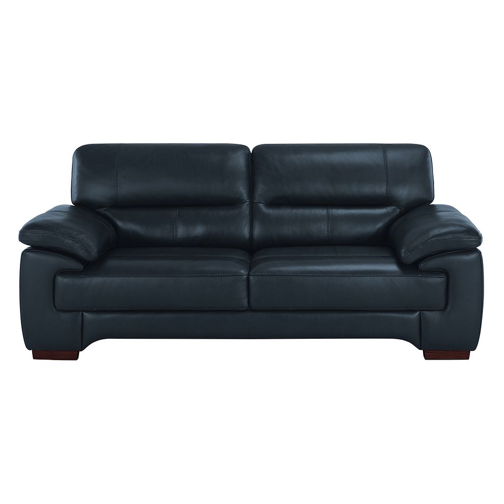 Arlington 3 Seater Sofa in Blue Leather 2