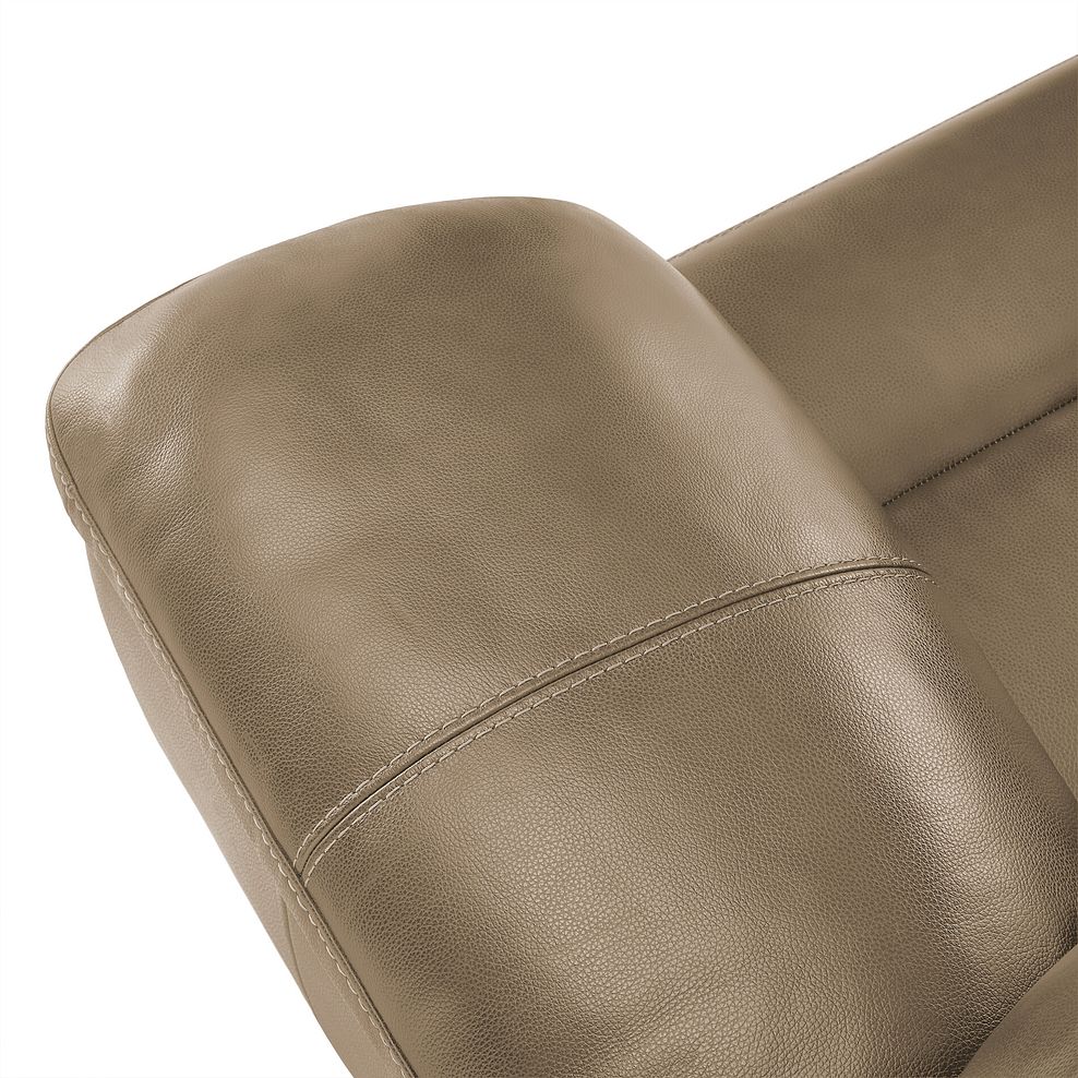 Arlington Armchair in Beige Leather 7