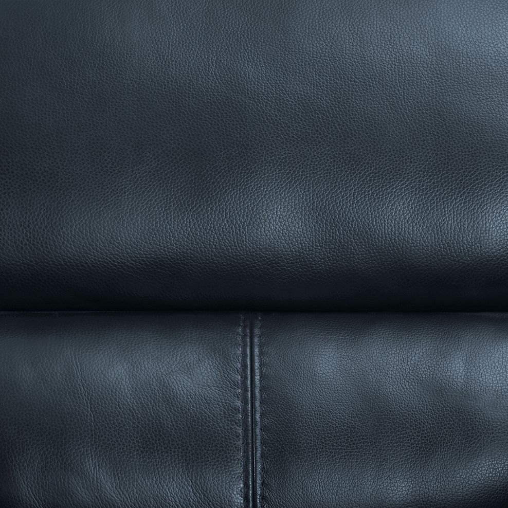 Arlington Armchair in Blue Leather 6