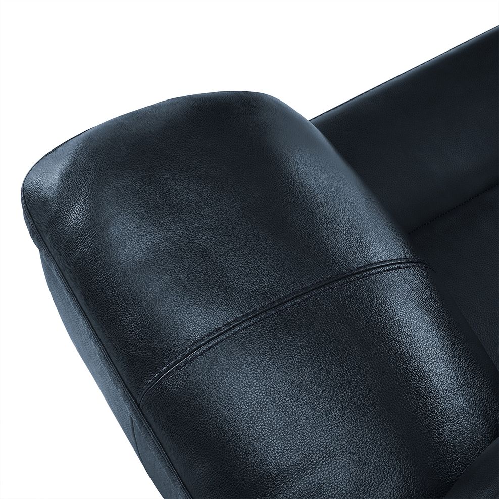 Arlington Armchair in Blue Leather 7