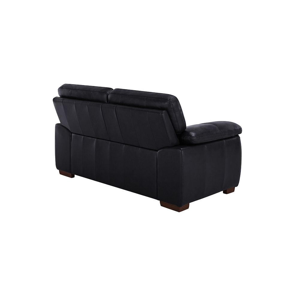 Arlington 2 Seater Sofa in Black Leather 3