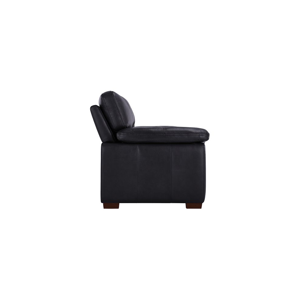 Arlington 2 Seater Sofa in Black Leather 4