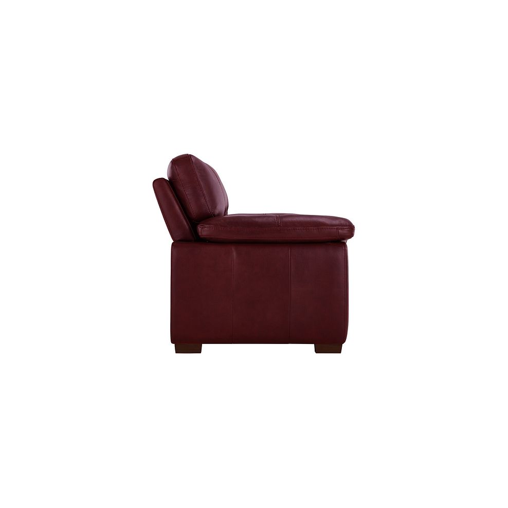 Arlington 2 Seater Sofa in Burgundy Leather 4
