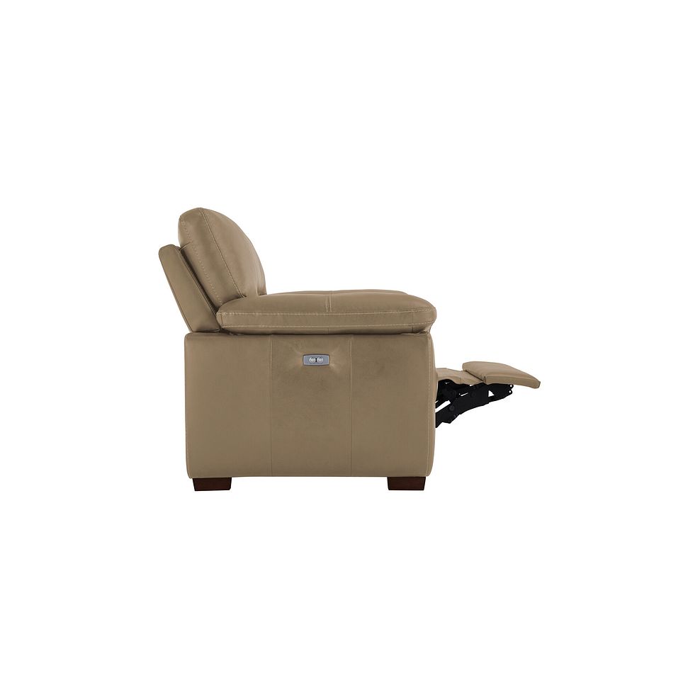 Arlington Electric Recliner in Beige Leather 7