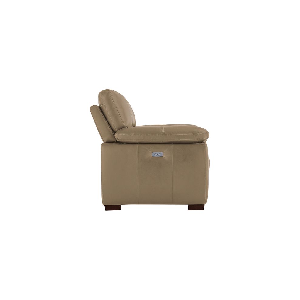 Arlington Electric Recliner in Beige Leather 6