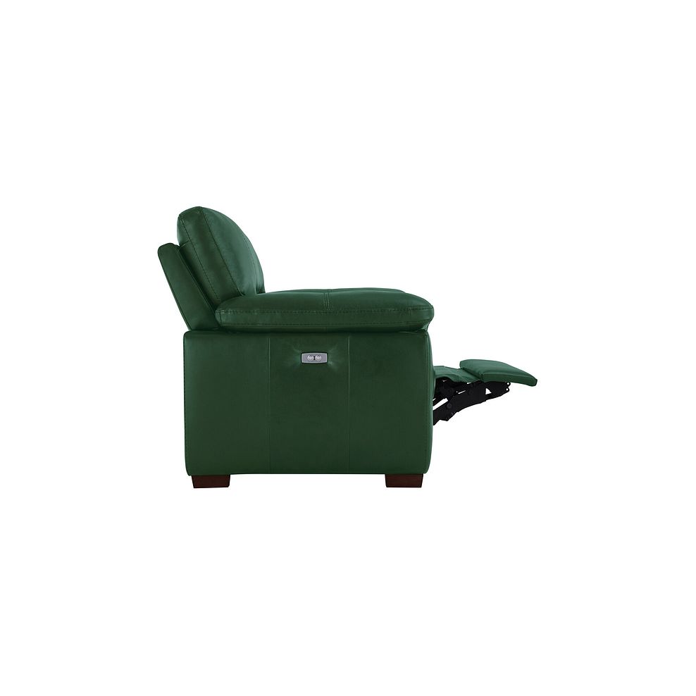 Arlington Electric Recliner in Green Leather 7