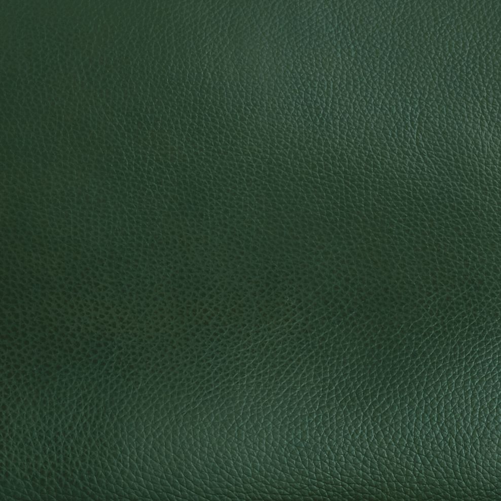 Arlington Storage Footstool in Green Leather 8