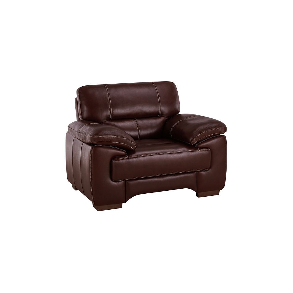 Arlington Armchair in Tan Leather 1