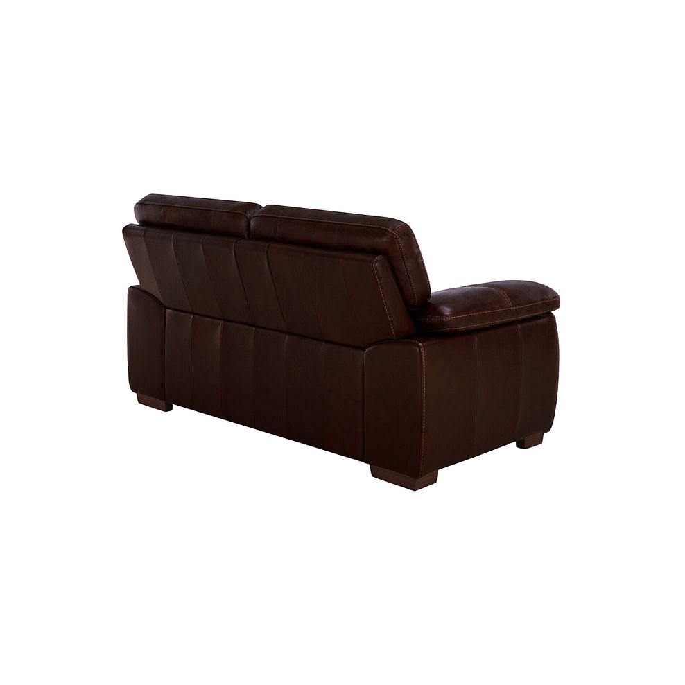 Arlington 2 Seater Sofa in Two Tone Brown Leather 4