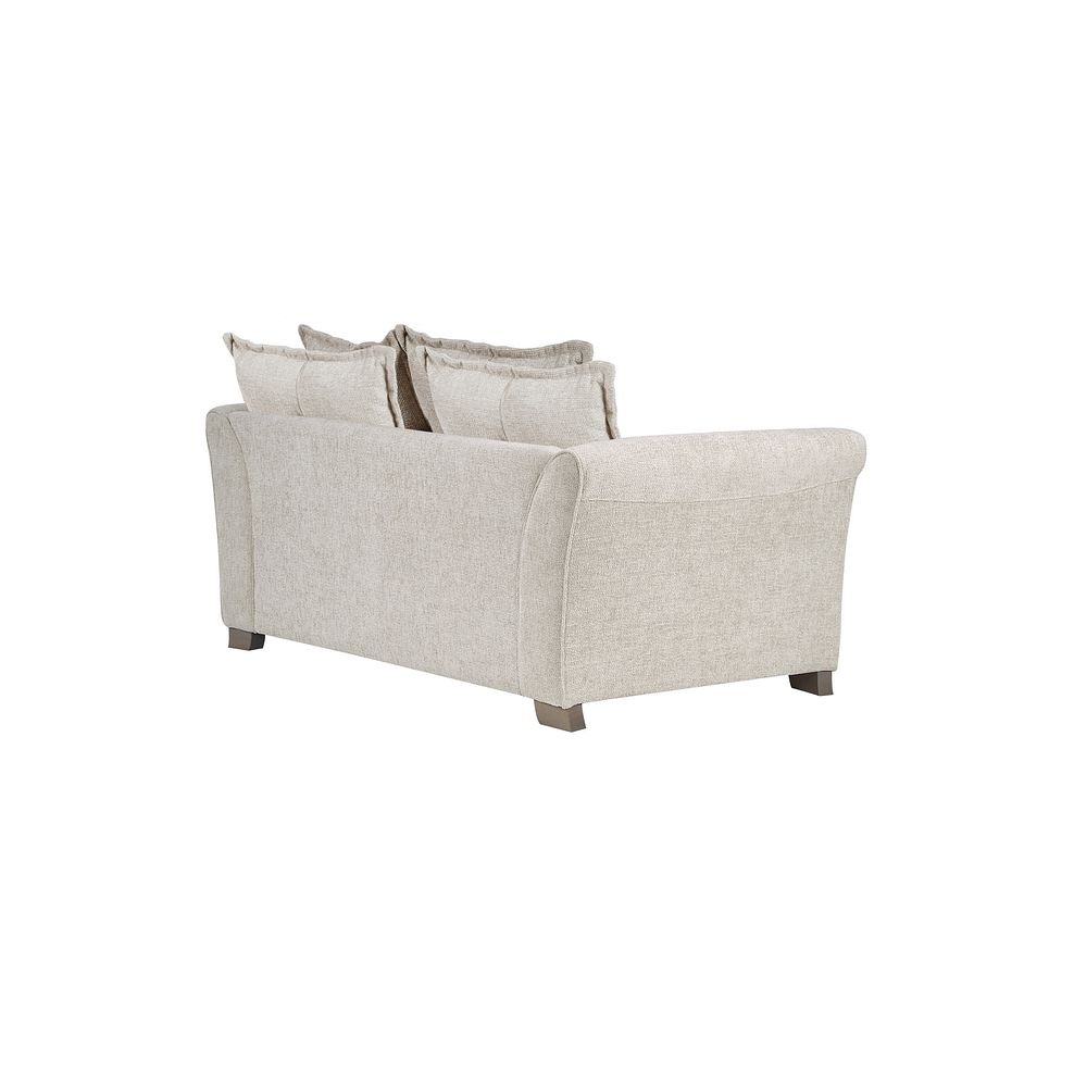 Ashby 3 Seater Pillow Back Sofa in Cream fabric Thumbnail 3